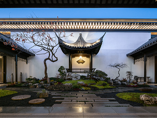 地产摄影｜建发和玺售楼处 建筑摄影
