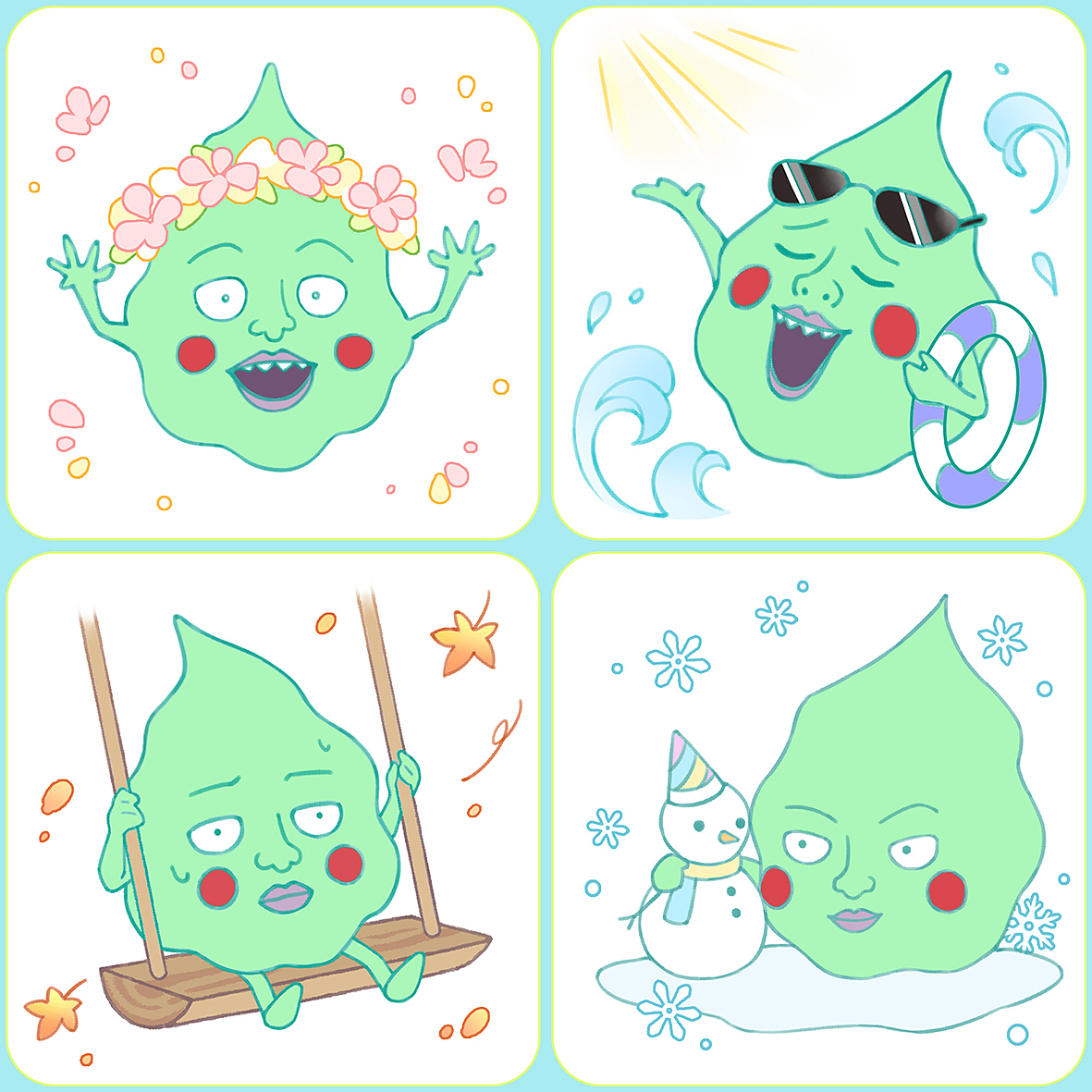 【同人】小酒窝（图ZMzcyMTQzODk2） - 创作习作 - 站酷设计师褚阿原创素材 - 站酷ZCOOL