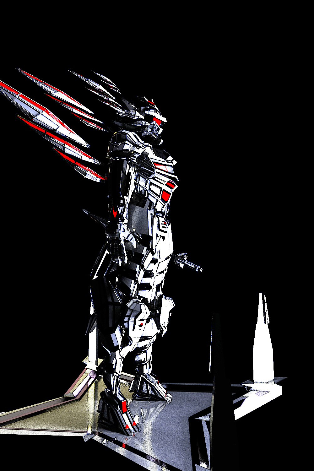 机械武士（三视）（模型）