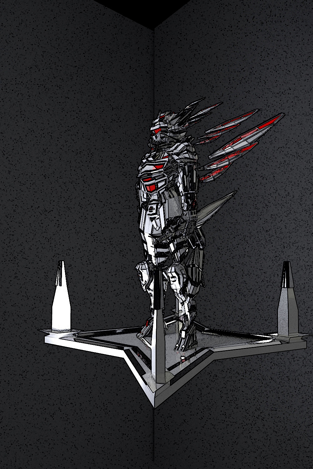 机械武士（三视）（模型）