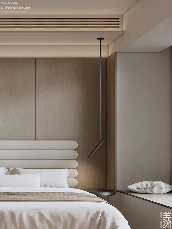 Young设计 | 漫游极简白的纯粹境界，邂逅一抹质感绿的诗意，拥抱现代简约的高级感美宅