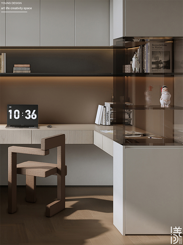 Young设计 | 漫游极简白的纯粹境界，邂逅一抹质感绿的诗意，拥抱现代简约的高级感美宅