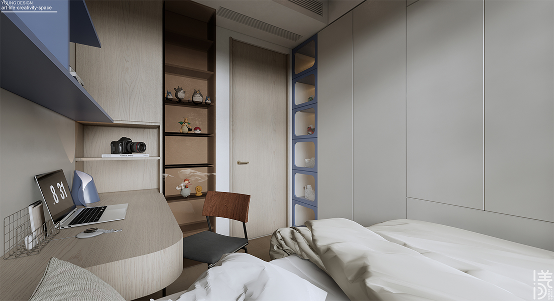 Young设计 | 漫游极简白的纯粹境界，邂逅一抹质感绿的诗意，拥抱现代简约的高级感美宅