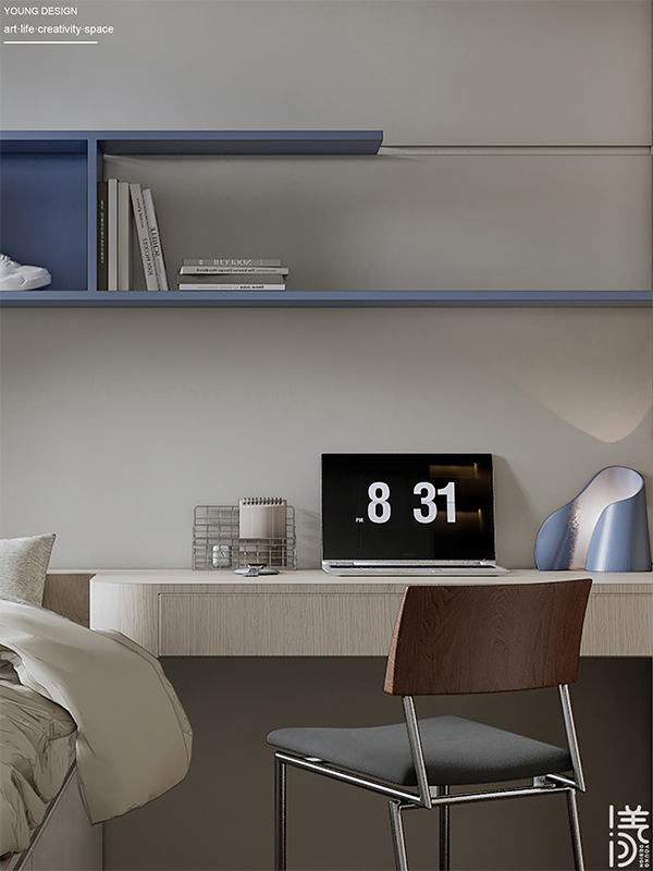 Young设计 | 漫游极简白的纯粹境界，邂逅一抹质感绿的诗意，拥抱现代简约的高级感美宅