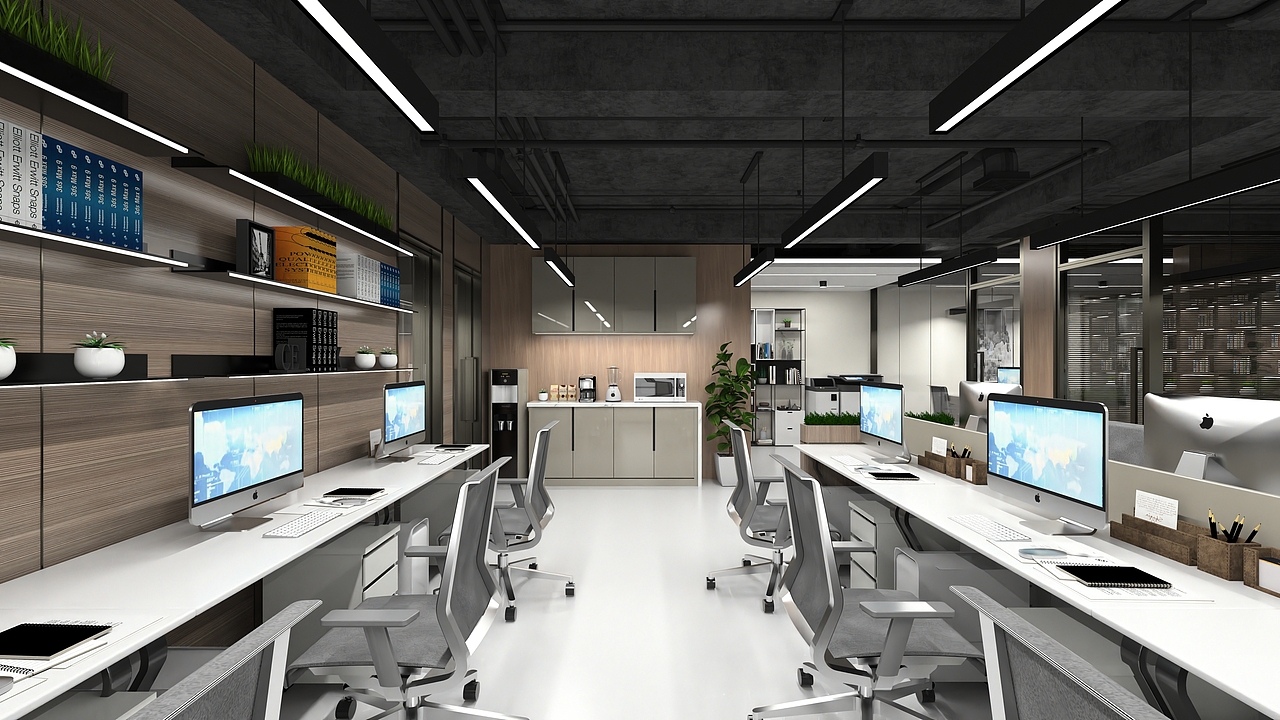 大学生创业中心办公室改造（图ZMzcyMTc1ODky） - 商业空间设计 - 站酷设计师博德之门原创素材 - 站酷ZCOOL