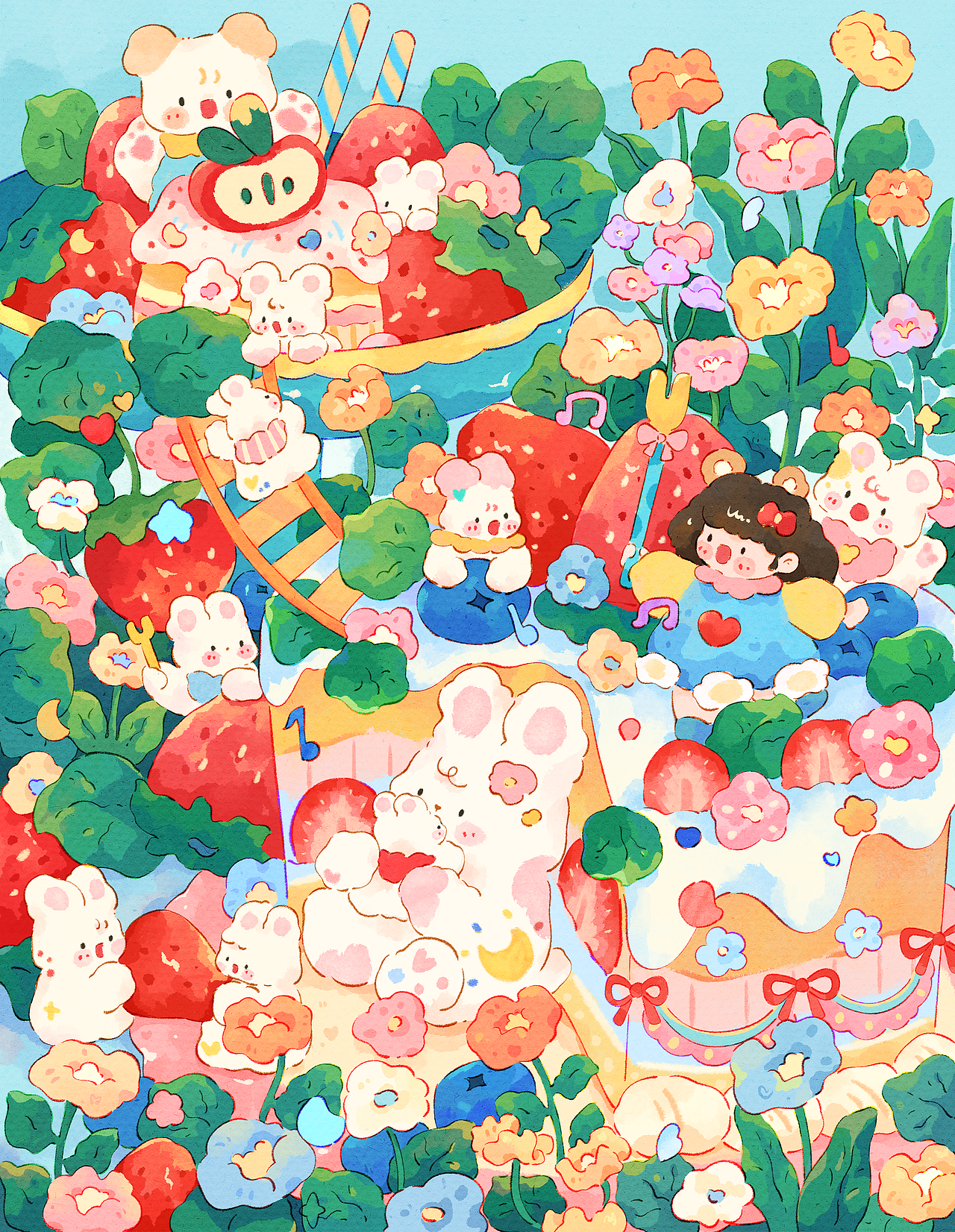 治愈系插画|2024年中总结