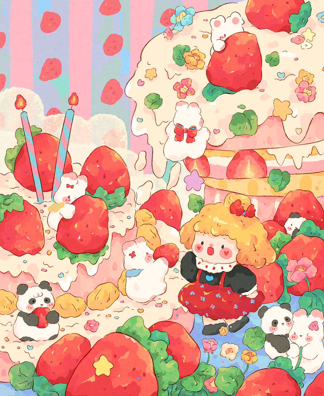 治愈系插画|2024年中总结