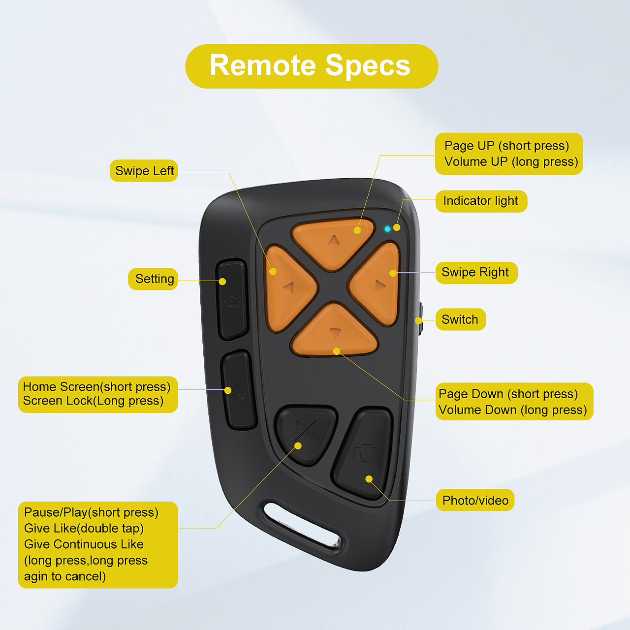 蓝牙手机无线遥控器（图ZMzcyMTc2NTQ4） - 电商 - 站酷设计师小彭友Pjy原创素材 - 站酷ZCOOL