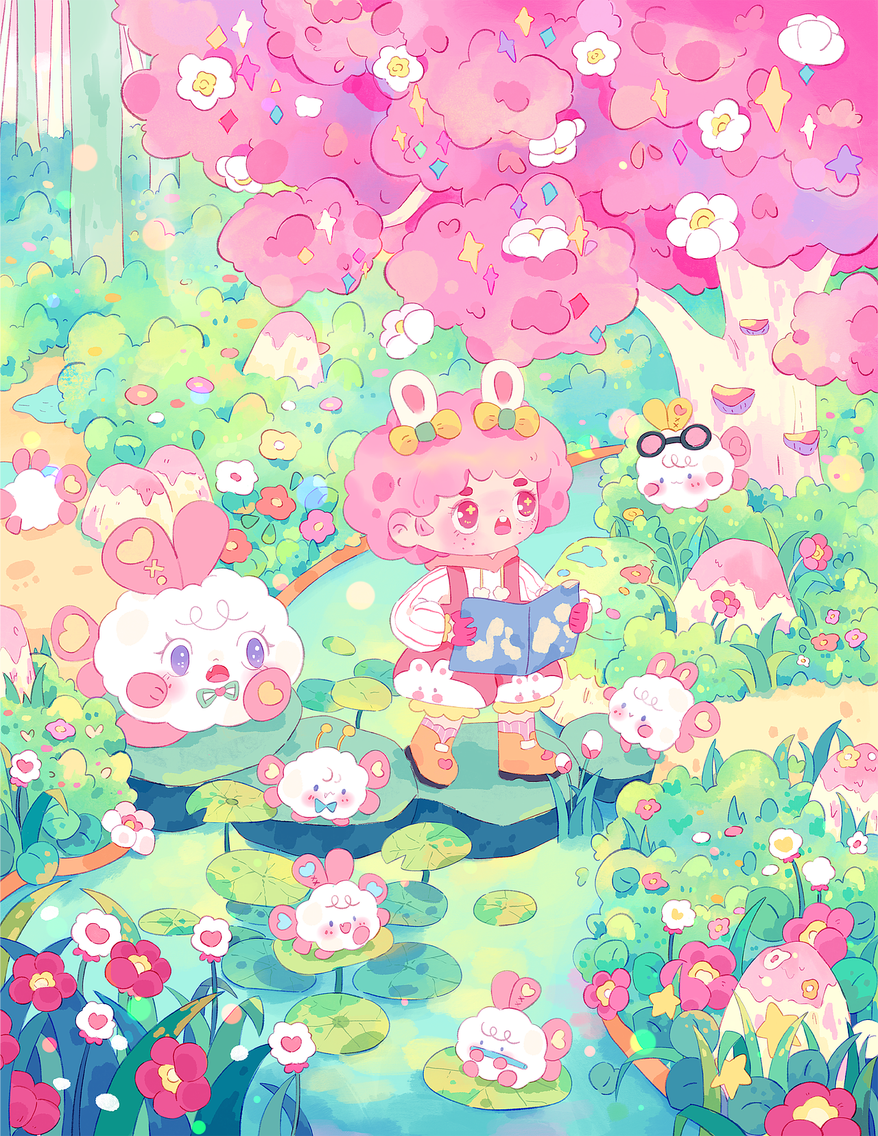 治愈系插画|2024年中总结