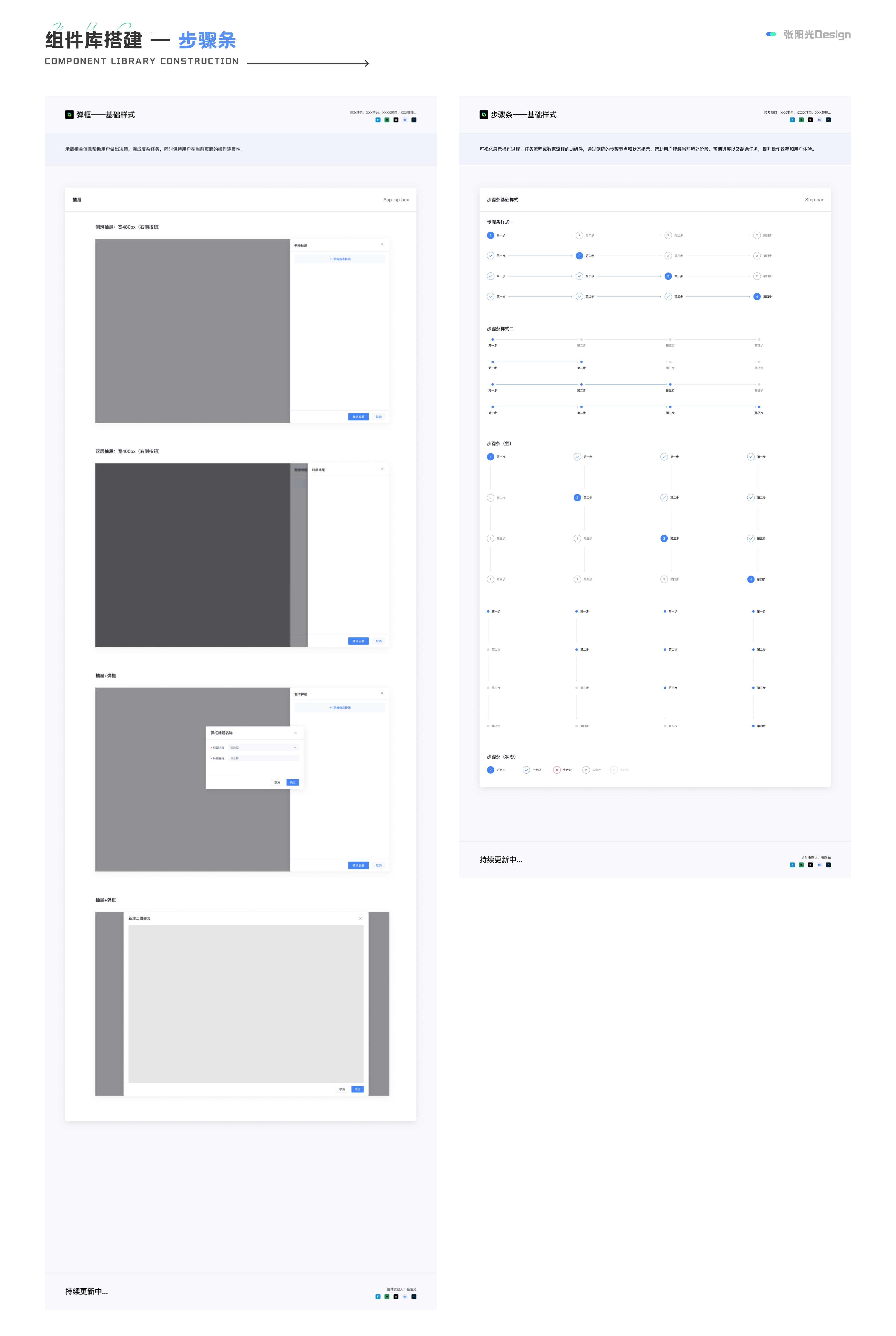 B端组件库建立（全50页）