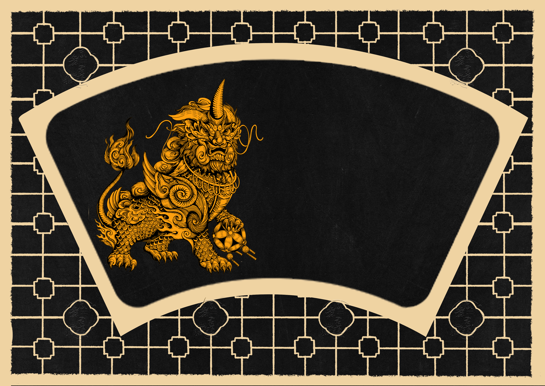 十二瑞兽贺新春版画（图ZMzcyMTg0Mzky） - 商业插画 - 站酷设计师凤舞君杨原创素材 - 站酷ZCOOL