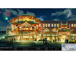 古风建筑场景