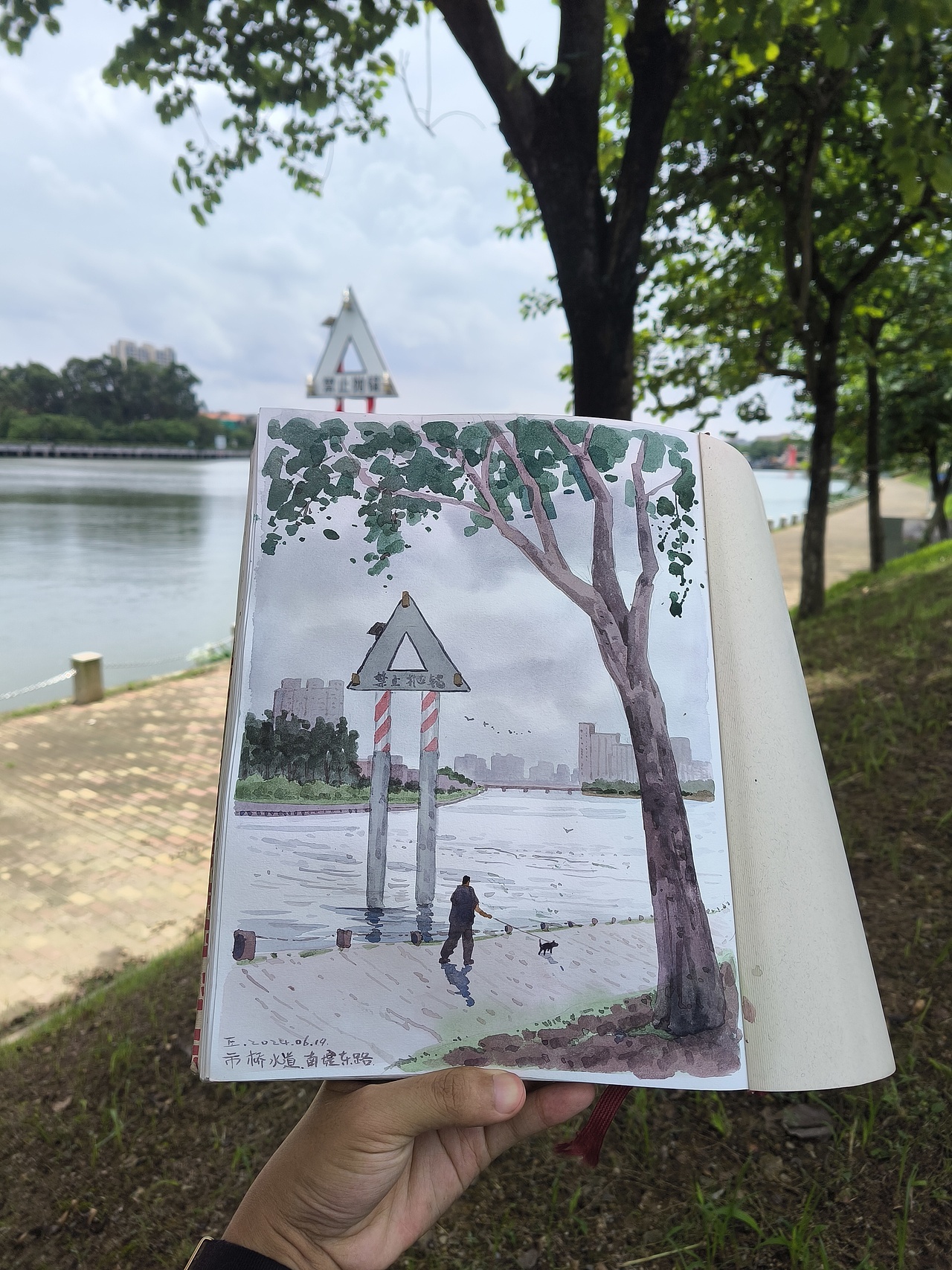『画本系列』－我的第64本画本－城市速写（图ZMzcyMTk2NzAw） - 绘画 - 站酷设计师画画的陈一丘原创素材 - 站酷ZCOOL
