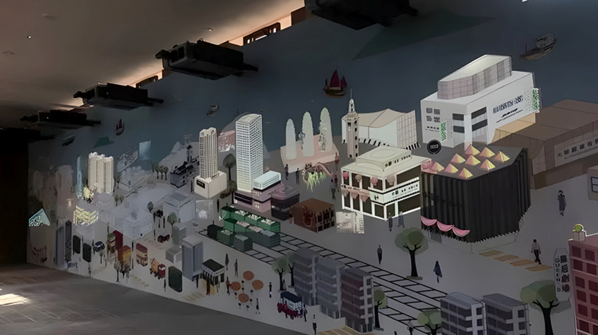 沉浸式体验来袭，互动投影墙点亮光影魔法！