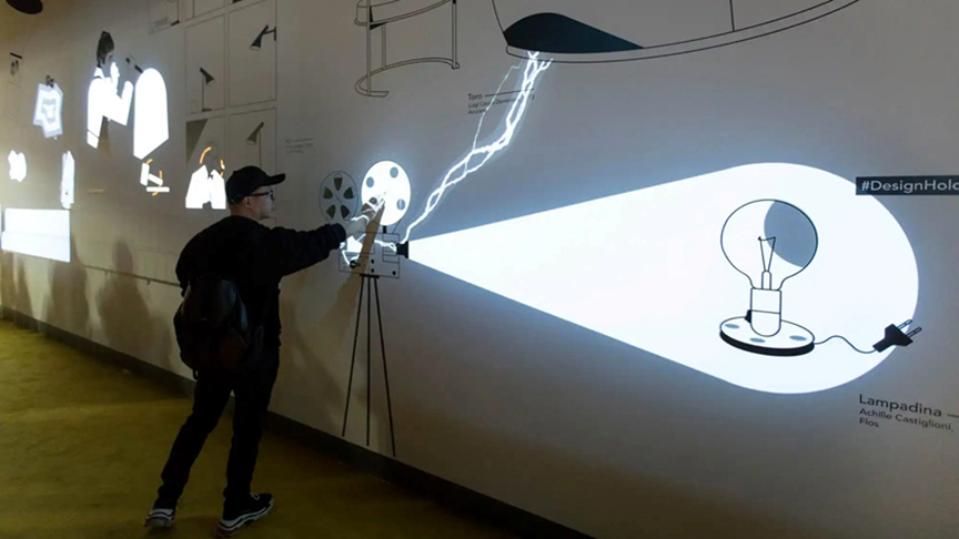 沉浸式体验来袭，互动投影墙点亮光影魔法！