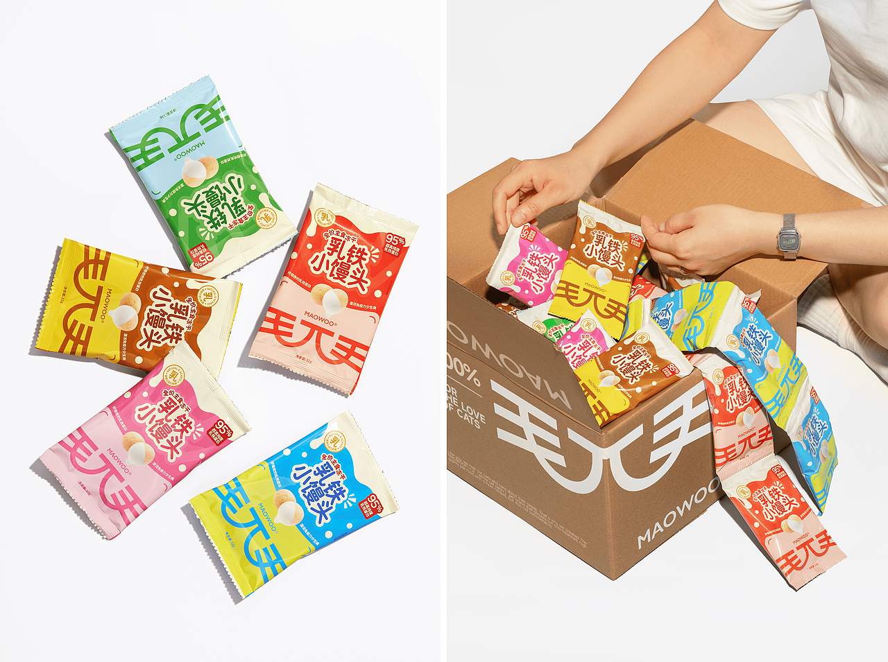 毛兀MAOWOO®主食冻干 | 猫 宠物 零食 包装 品牌