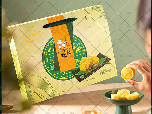 西安饭庄 绿豆糕礼盒 | 西安商业摄影 & 陌上秋葵