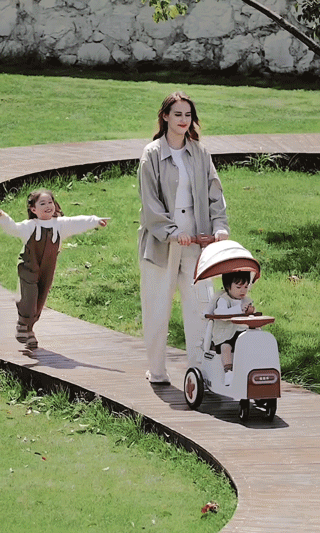 释放活力,快乐摇摆 | 明锐设计 摇摇乐儿童手推车