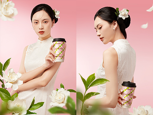 饮品摄影｜兵立王｜锦城栀子 X Handstand倒立 