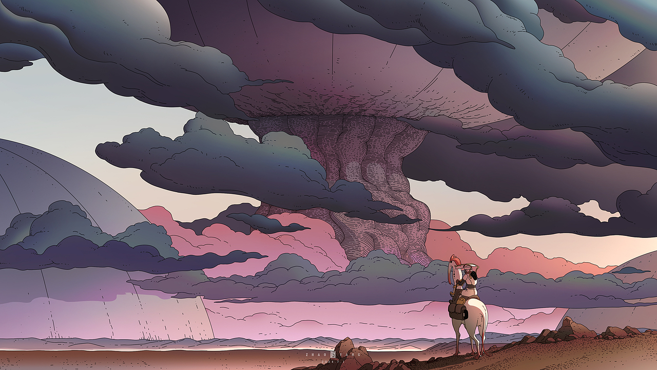 《星河幻想》转晴（图ZMzcyMjMzMDI4） - 创作习作 - 站酷设计师招阳原创素材 - 站酷ZCOOL
