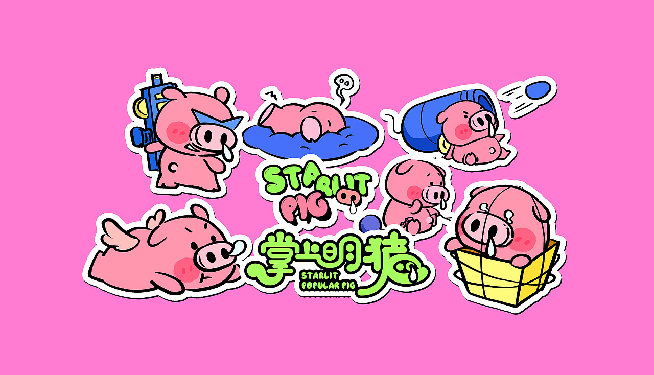 趣萌猪猪IP来袭~快来解救你的"猪丽叶"!!商业美陈展