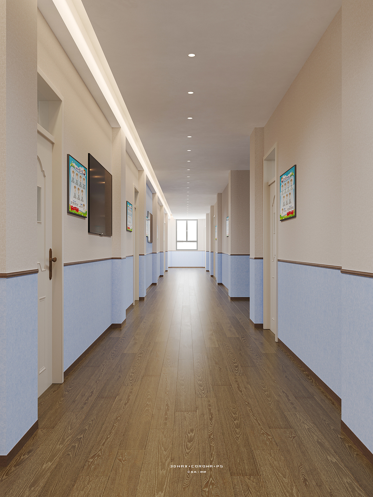 星夜设计--年少是斑斓的青春/中学教学楼