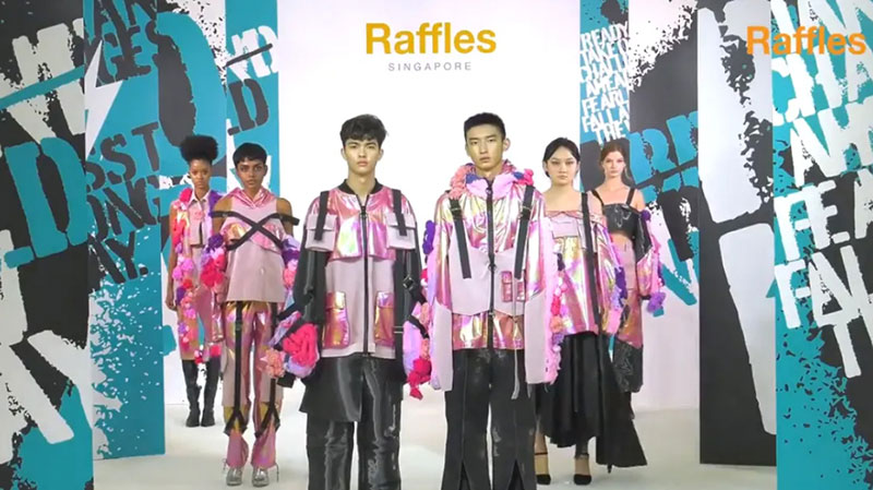 莱佛士学生Shu Han服装设计作品