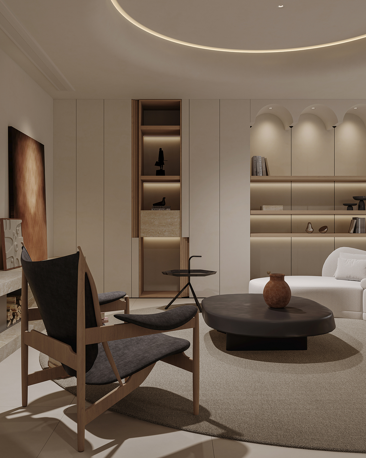 绘感视觉设计——奶油风地下室案例（图ZMzcyMjQ3NDQ4） - 家装设计 - 站酷设计师时间像庸医原创素材 - 站酷ZCOOL