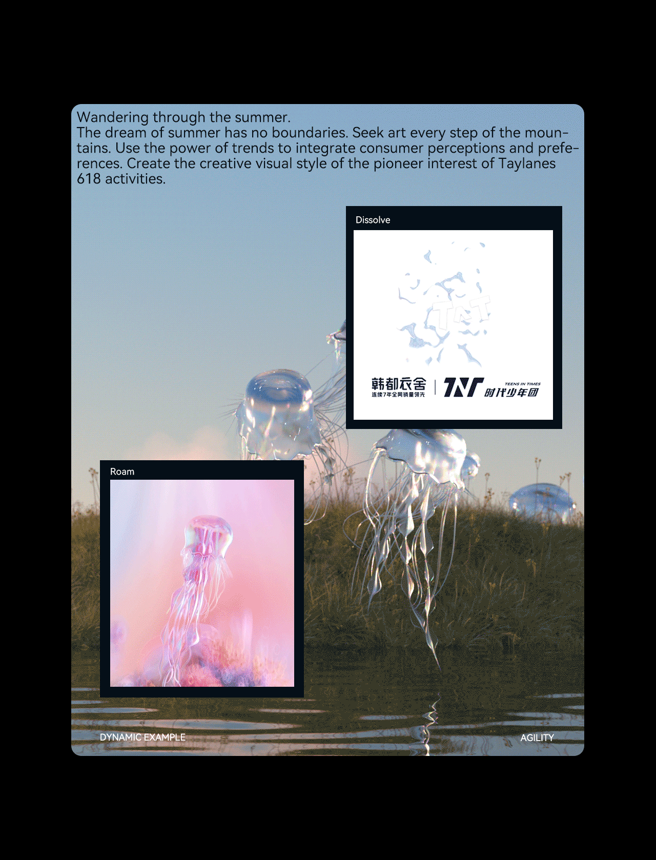 波点视觉x泰兰尼斯 | 618活动创意