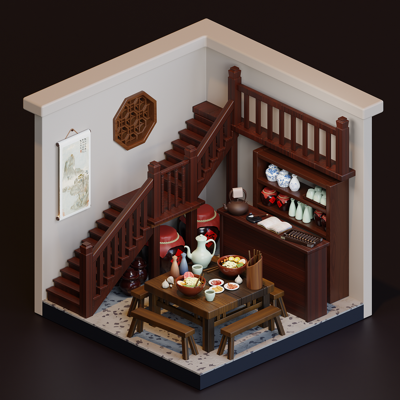 2024年6月blender建模渲染