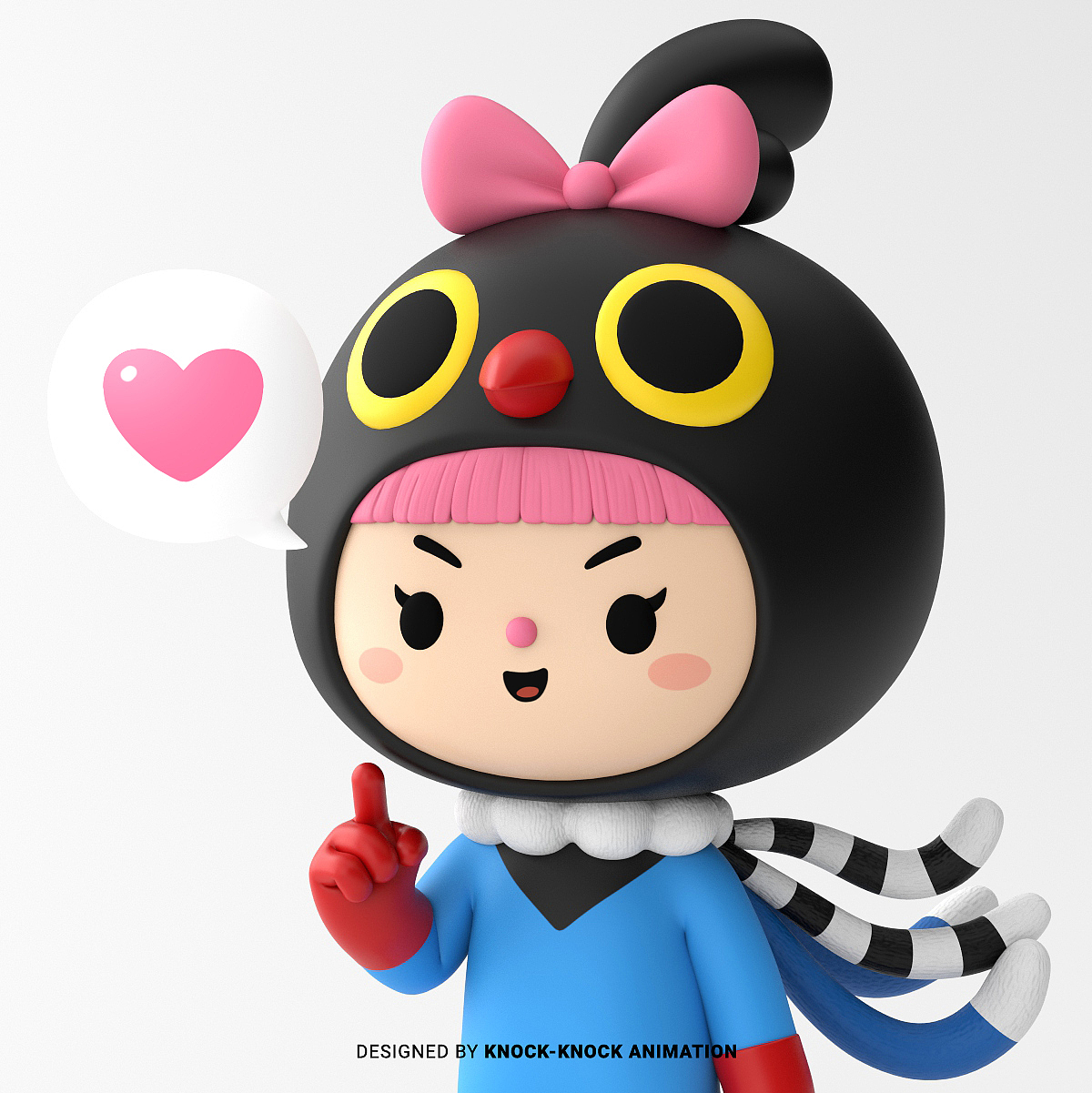 Cybird | Character Design & ID Animation