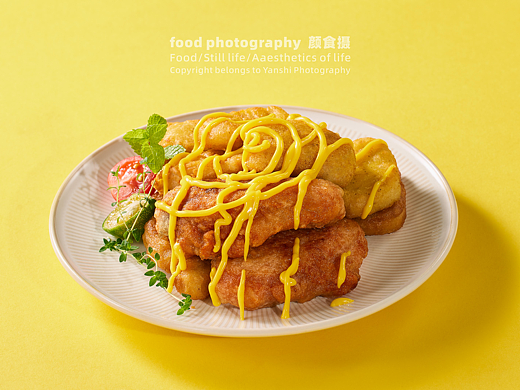 food photography 颜食摄X鸡肉培根、酱料包装拍摄