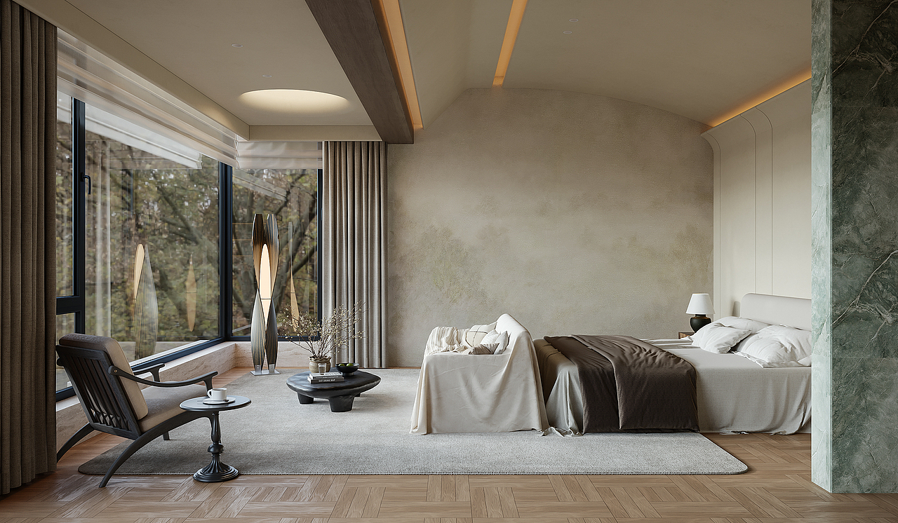 现代混搭风格效果图表现