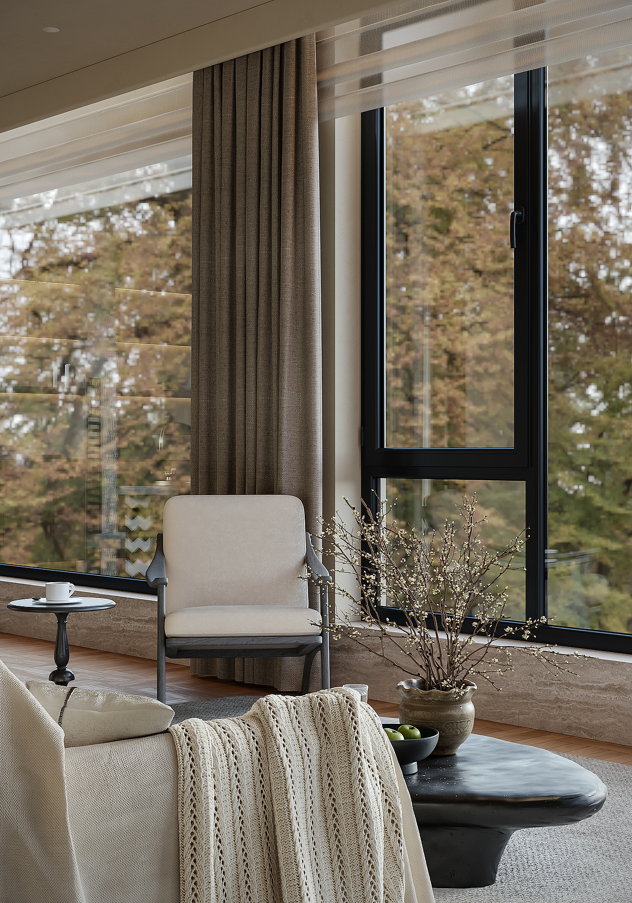 现代混搭风格效果图表现