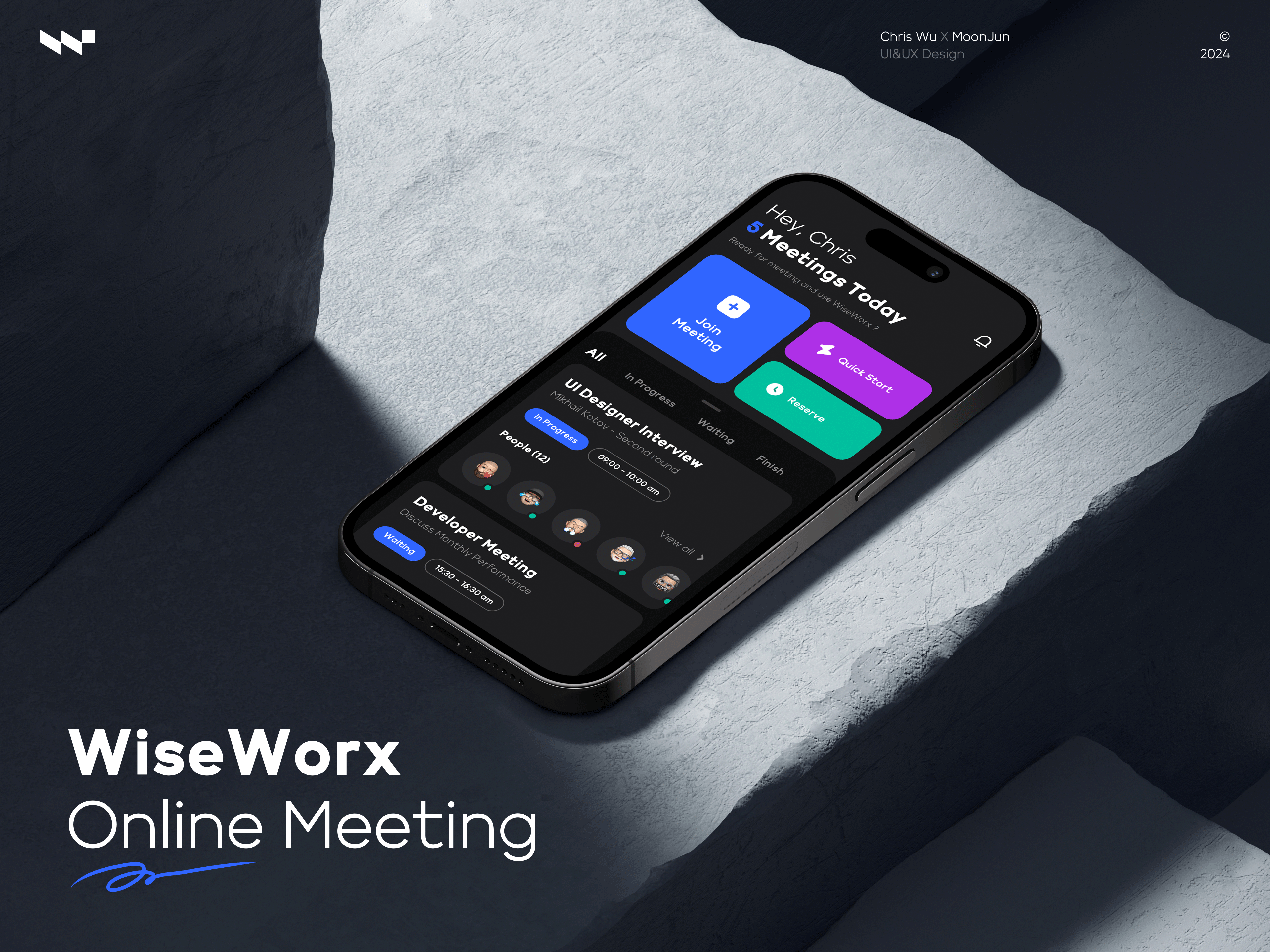 Wiseworx - Online Meeting Project Review(图ZMzcyMzAyNTcy) - 软件界面 - 站酷设计师吴哲轩Chris原创素材 - 站酷ZCOOL