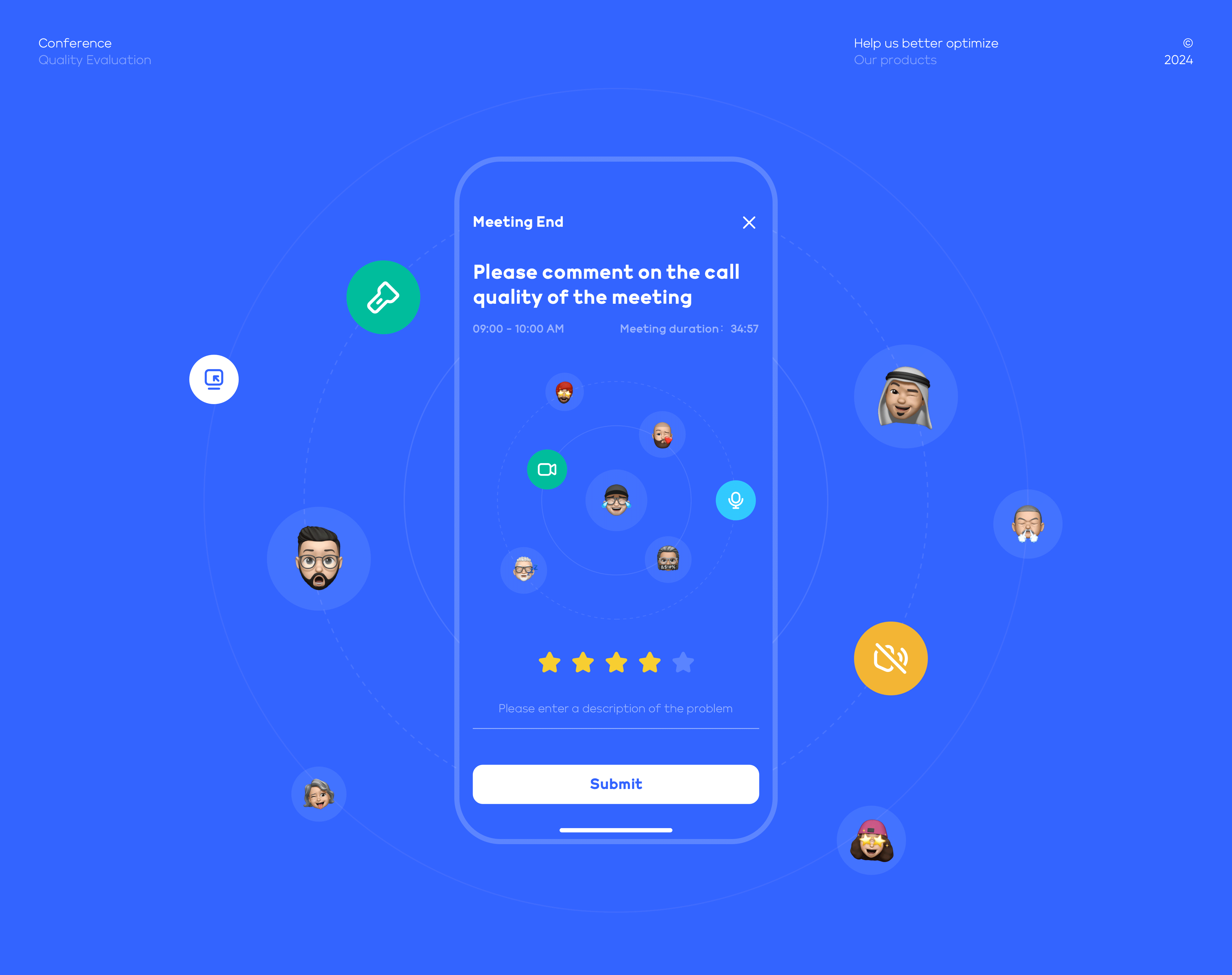 Wiseworx - Online Meeting Project Review(图ZMzcyMzAyNjE2) - 软件界面 - 站酷设计师吴哲轩Chris原创素材 - 站酷ZCOOL