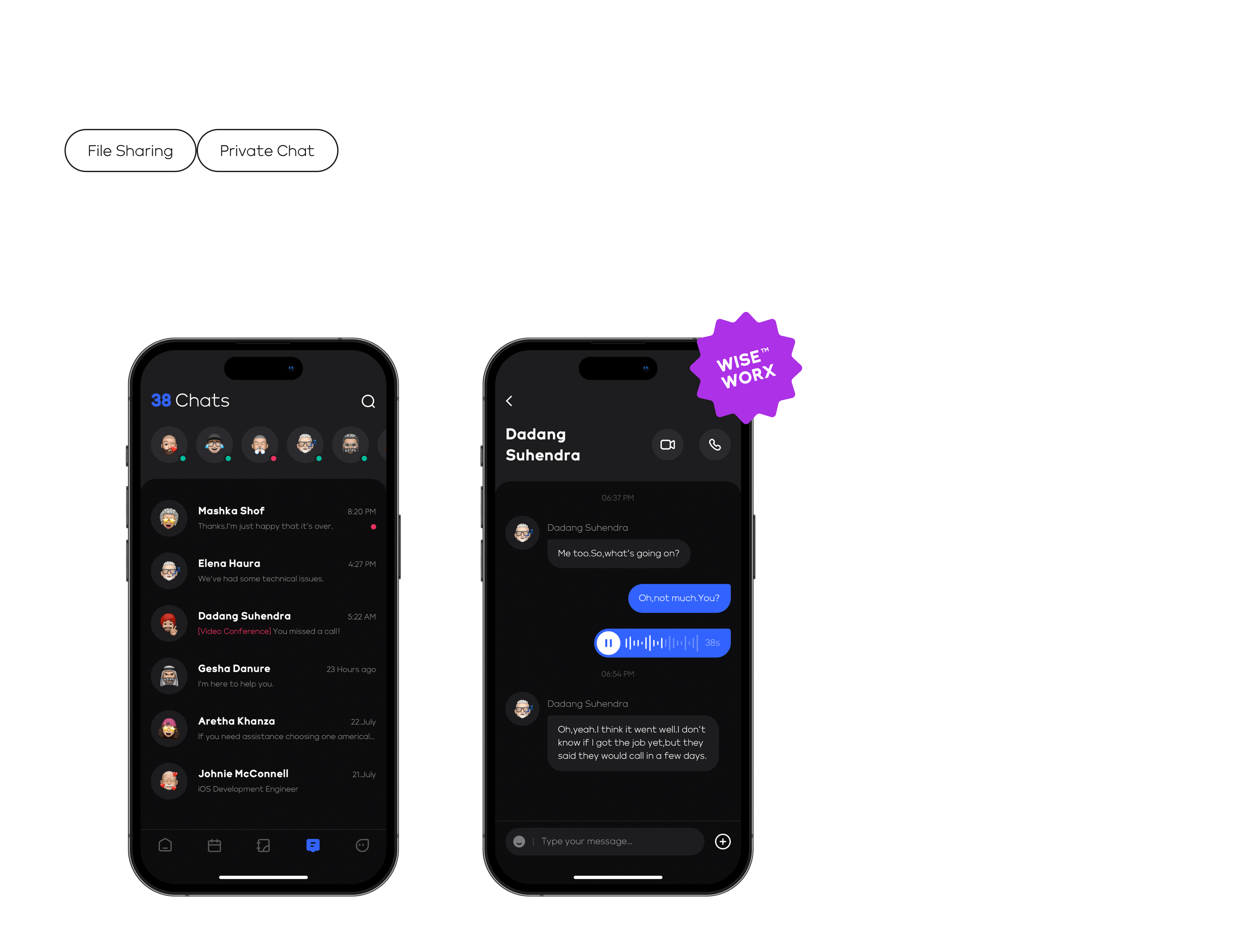 Wiseworx - Online Meeting Project Review(图ZMzcyMzAyNjI0) - 软件界面 - 站酷设计师吴哲轩Chris原创素材 - 站酷ZCOOL