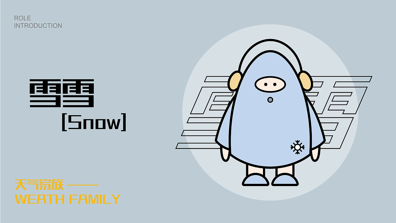 天气预报/天气形象IP设计