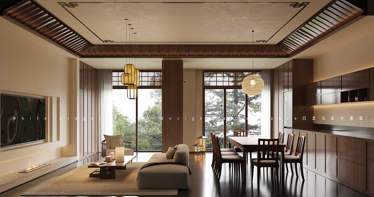 宋式风格别墅案例