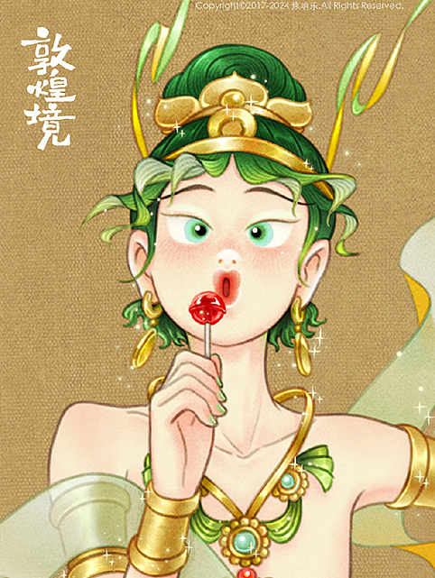 胖脸吉祥&敦煌境 2024 上半年总结（图ZMzcyMzIyNzA0） - 概念设定 - 站酷设计师焦响乐原创素材 - 站酷ZCOOL