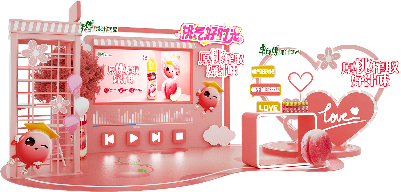 春季桃花mini秀（图ZMzcyMzI5OTMy） - 展陈设计 - 站酷设计师薛健聪BIuBIu原创素材 - 站酷ZCOOL