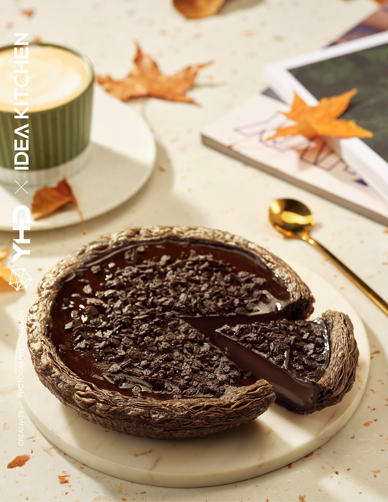 [视觉创意/美食摄影] KFC-2023-巨大的巧克力多多蛋挞（图ZMzcyMzMwNjcy） - 产品摄影 - 站酷设计师YHD翰界视觉原创素材 - 站酷ZCOOL