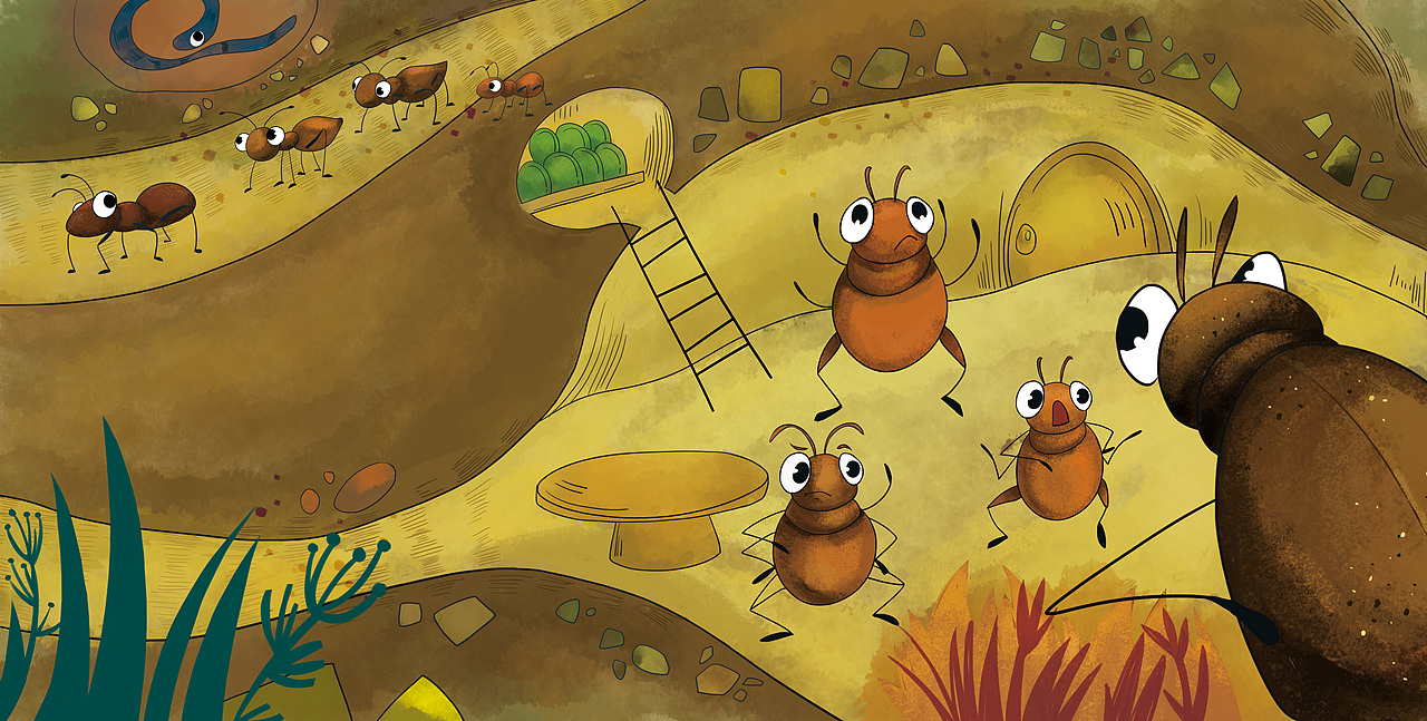 屎壳郎三兄弟-绘本