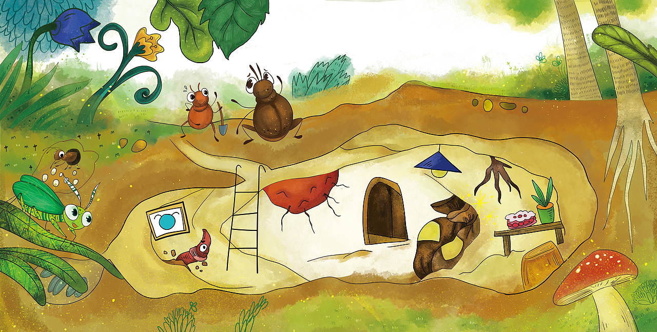 屎壳郎三兄弟-绘本