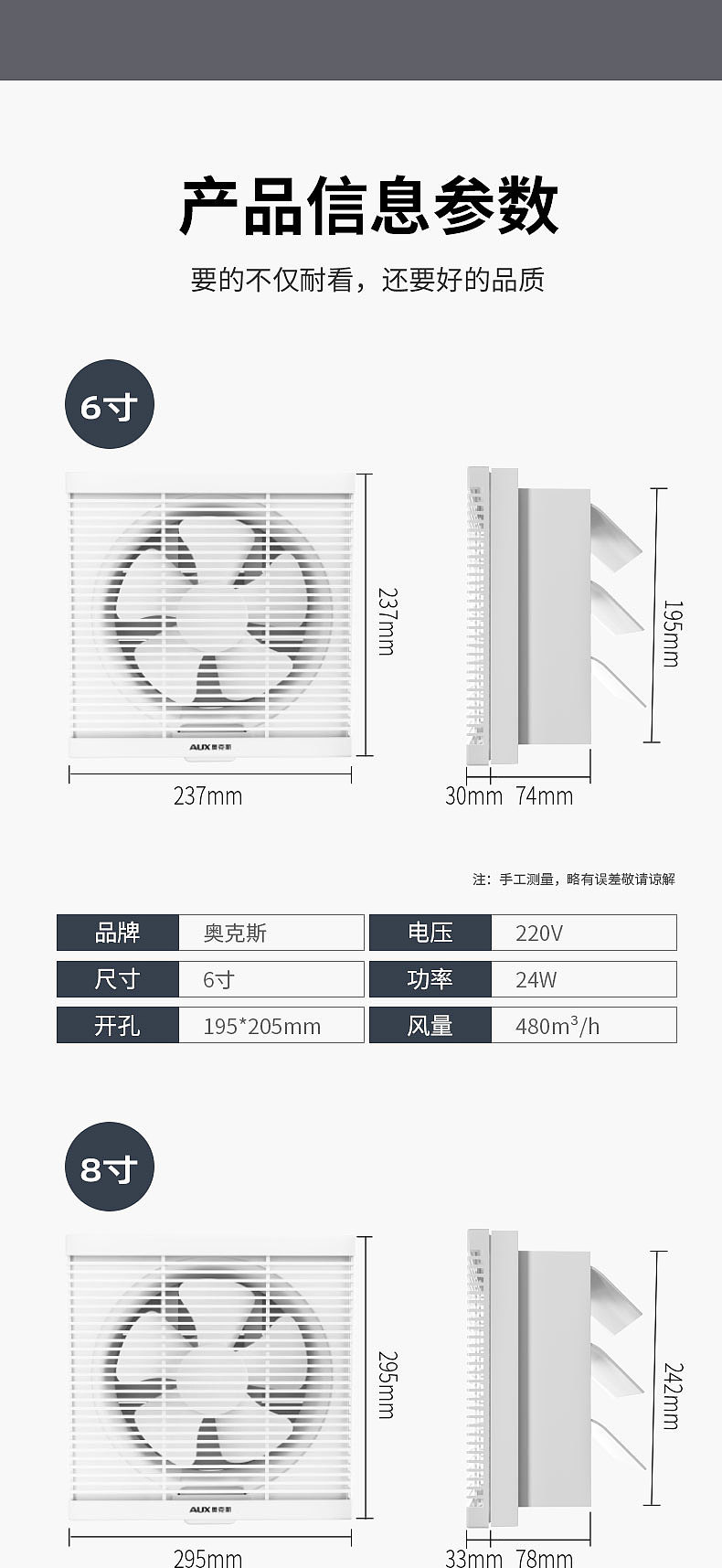 百叶排气扇详情（图ZMzcyMzQ0MTM2） - 电商 - 站酷设计师卓创视觉原创素材 - 站酷ZCOOL