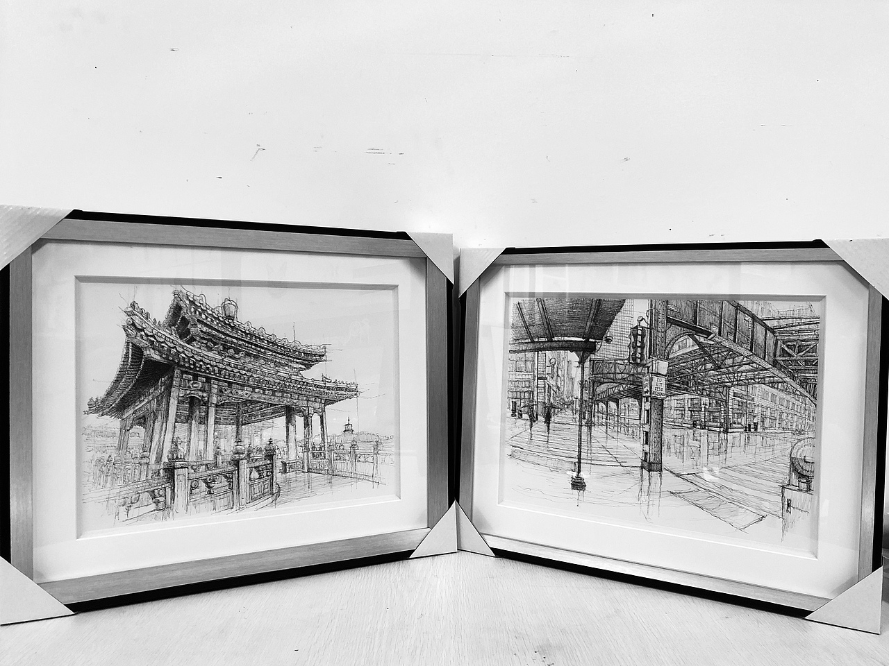 中外建筑·线语