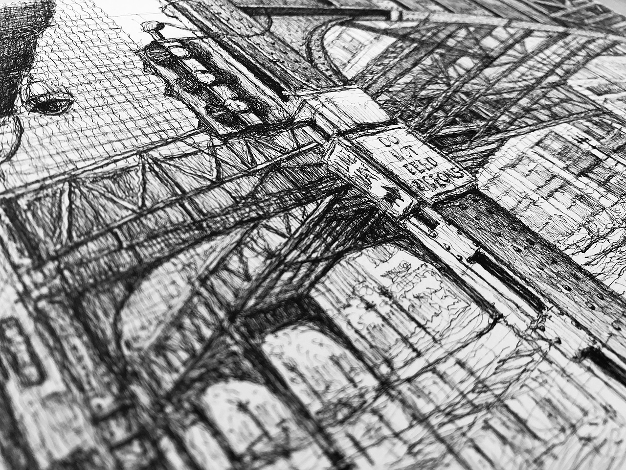 中外建筑·线语