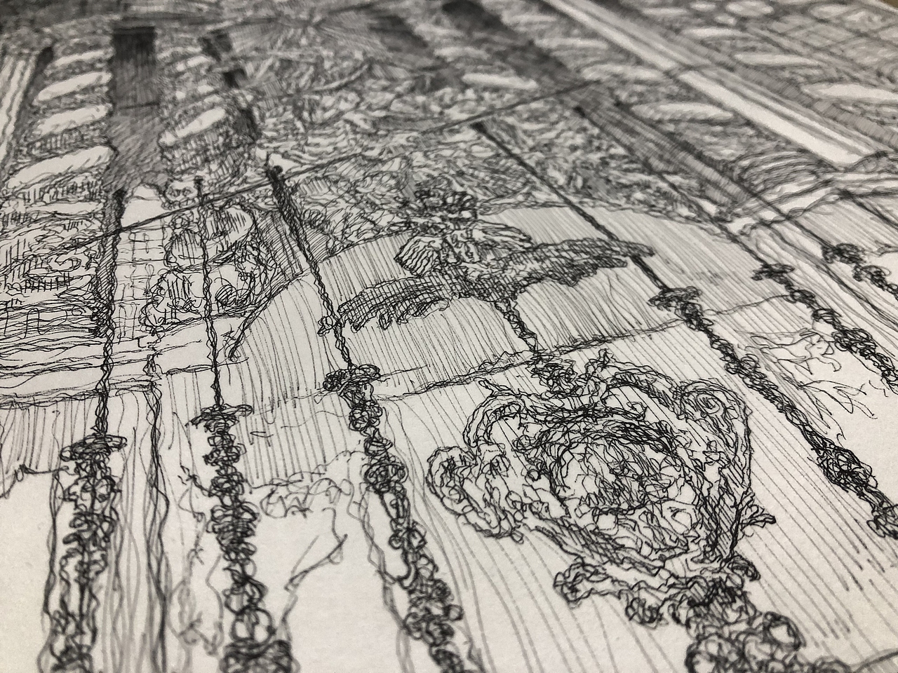 中外建筑·线语