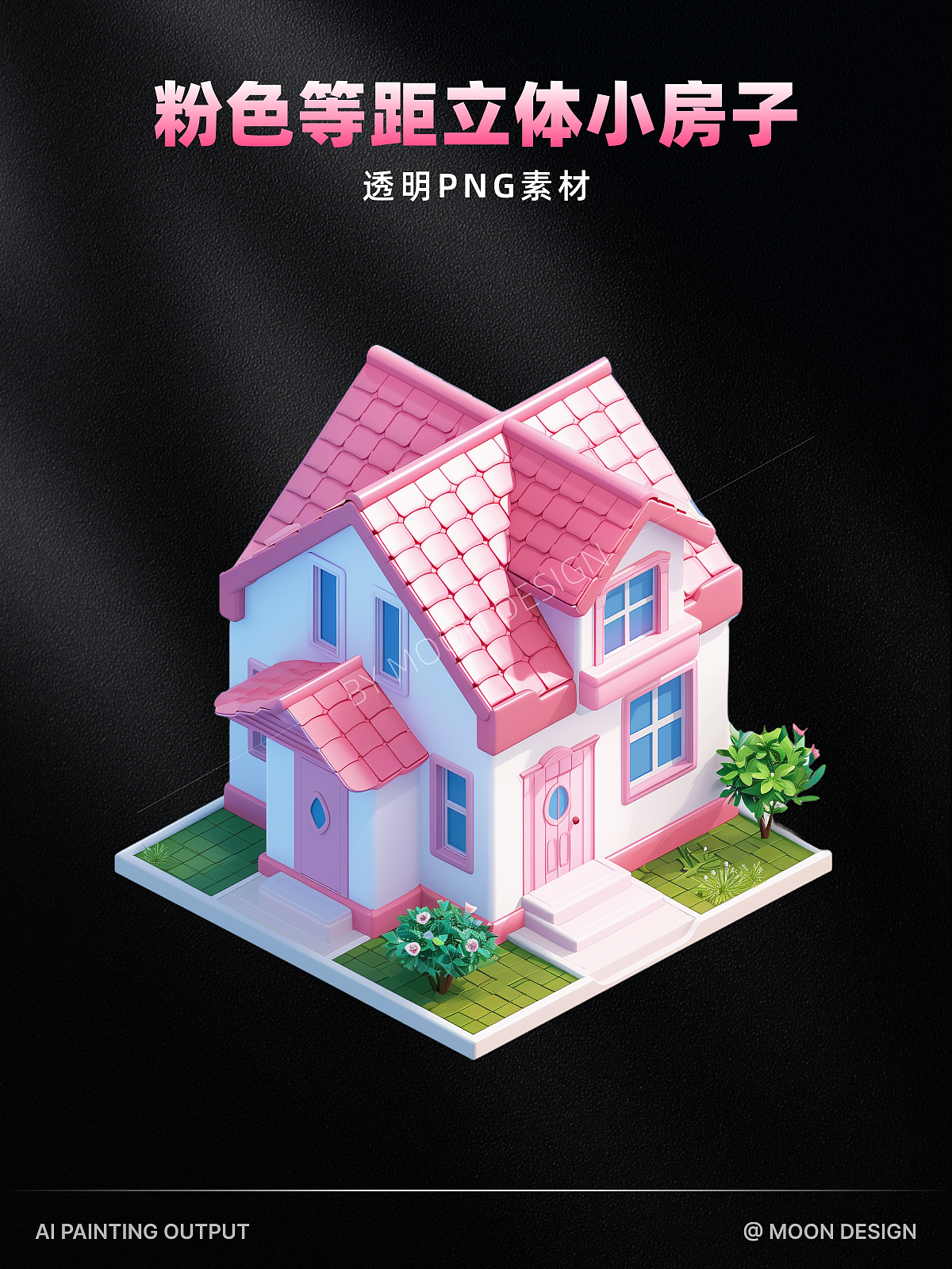 3D等距立体图标