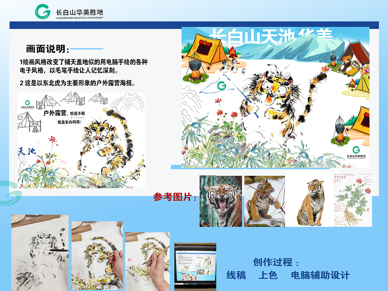 长白山东北动物联盟——五福祥瑞（图ZMzcyMzY1NjMy） - 海报 - 站酷设计师林滨原创素材 - 站酷ZCOOL